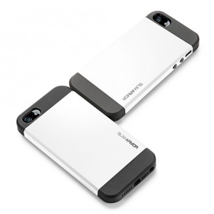 Накладка SGP Slim Armor Color для iPhone 5/5S белый