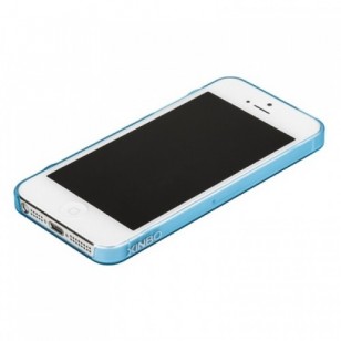 Накладка супертонкая XINBO для iPhone 5/5S голубая