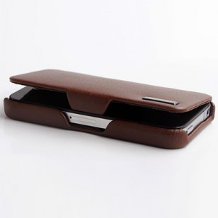 Чехол HOCO Baron Leather Case для iPhone 4/4s коричневый