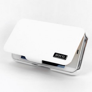 Чехол HOCO Baron Leather Case для iPhone 4/4s белый